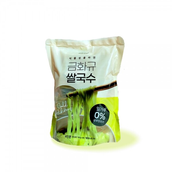 [감사의♥달]식물성콜라겐 금화규 쌀국수 180g 4인분 (1파우치)/(5파우치) _하능농원