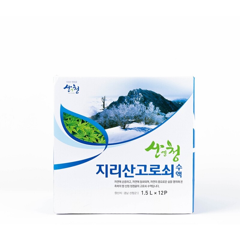 지리산 고로쇠수액 (1.5L x 6병 / 1.5L x 12병) _조개골계곡