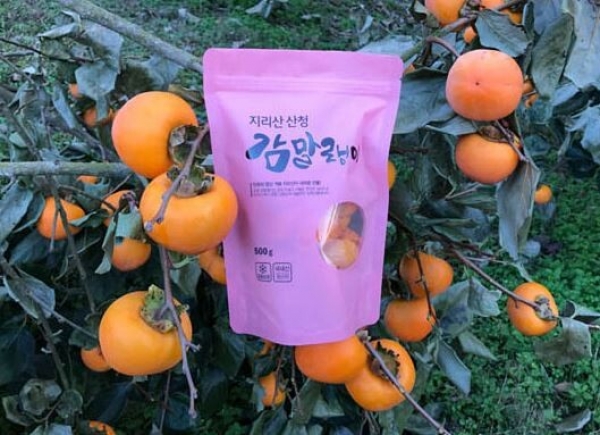 산엔청쇼핑몰,지리산 감말랭이 500g _시루봉농장