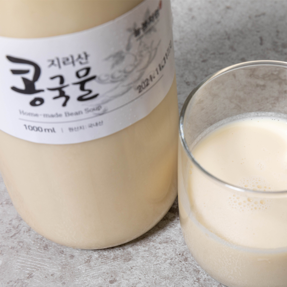 산엔청쇼핑몰,[앵-콜특가] 지리산 콩국물 1000ml 2병 _부리골