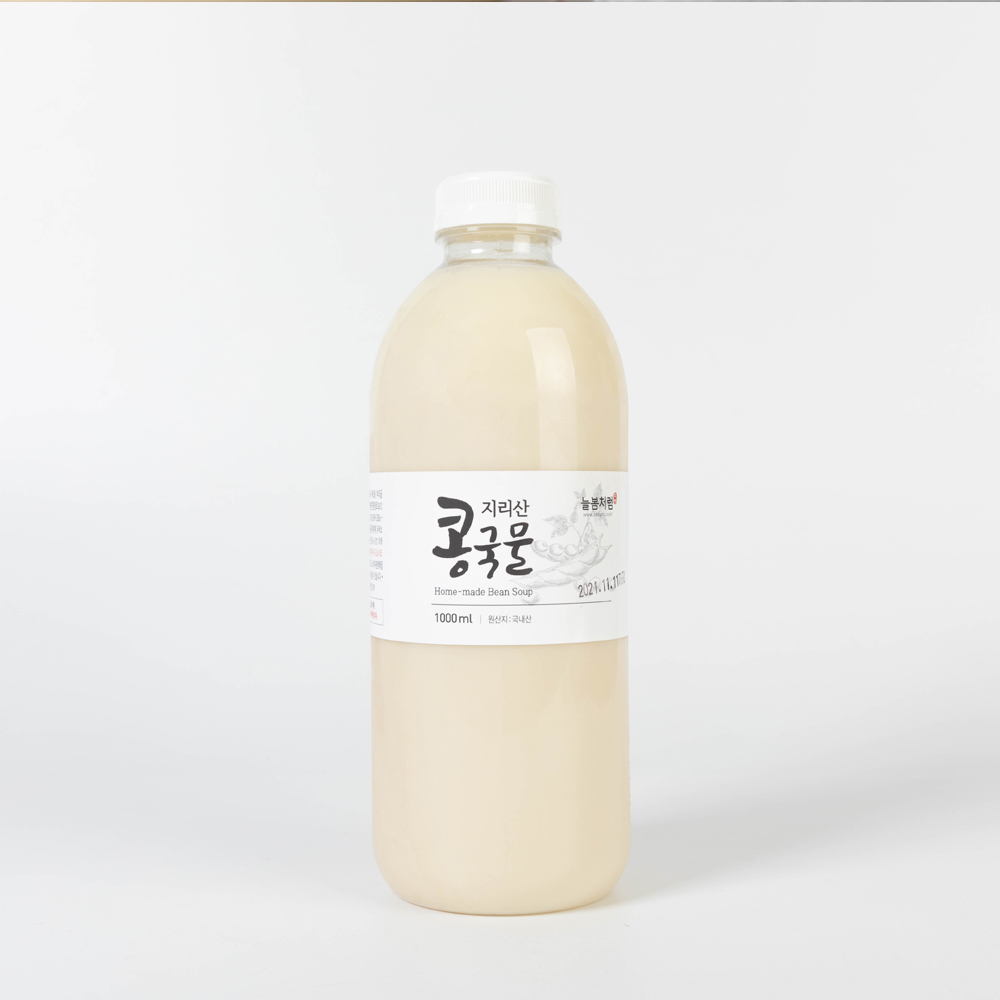 산엔청쇼핑몰,[앵-콜특가] 지리산 콩국물 1000ml 2병 _부리골