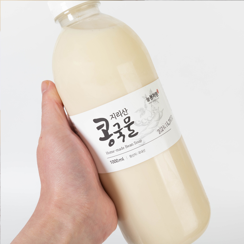 산엔청쇼핑몰,[앵-콜특가] 지리산 콩국물 1000ml 2병 _부리골