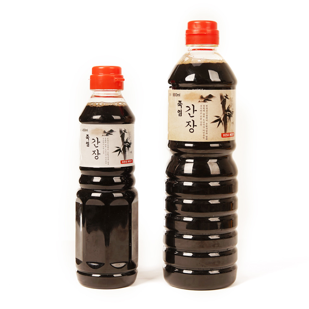 산엔청쇼핑몰,지리산 천왕봉 죽염간장 450ml, 900ml _천왕봉죽염