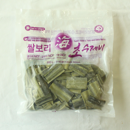 쌀보리 해초수제비 500g _기능성콩영농조합법인