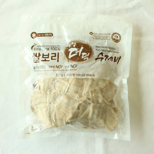 쌀보리 더덕수제비 500g _기능성콩영농조합법인