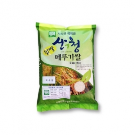 (오픈마켓전용)  (2023년산) 산엔청 메뚜기쌀 찰현미 10kg _오부친환경영농조합
