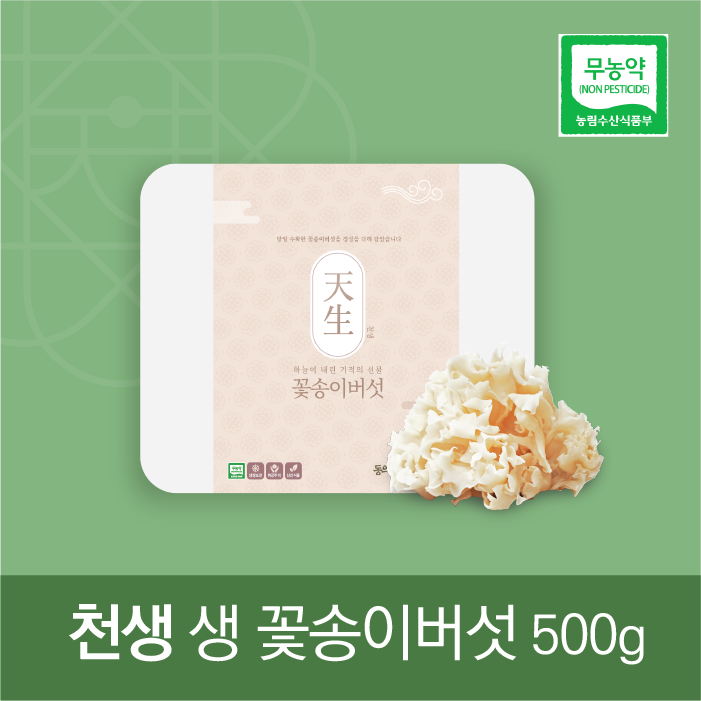 천생 생 꽃송이버섯 500g / 1kg _그린파워C&S
